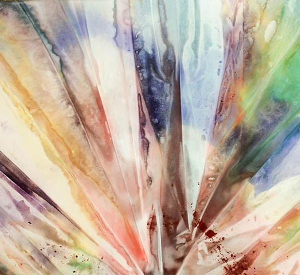 Sam Gilliam (b.1933), Fan Fire IV 