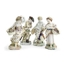 A Selection of Bristol Porcelain from The Sarah Belk Gambrell Collection.