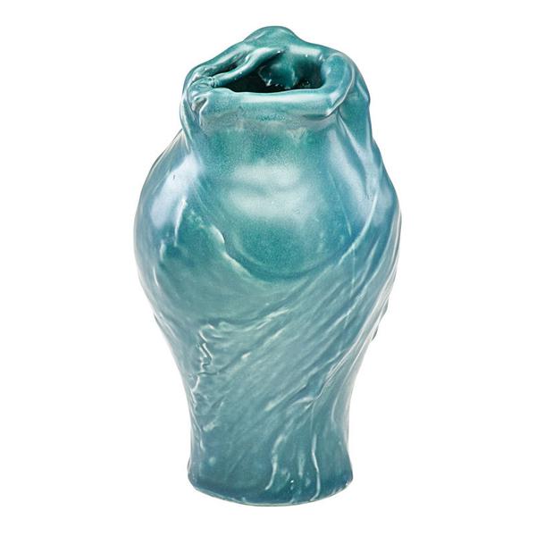 Lot 88: Artus Van Briggle; Rookwood Vase, Sold for: $187,500