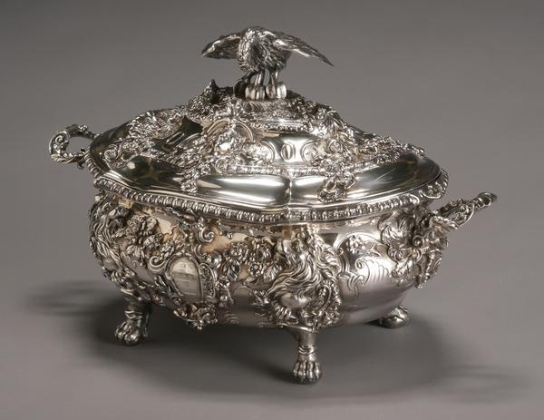 George IV Silver Covered Soup Tureen Richard Sibley, London, 1820