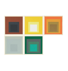 Jim Kempner Fine Art, Josef Albers, Die Oberfläche Series, 1965, Edition 120