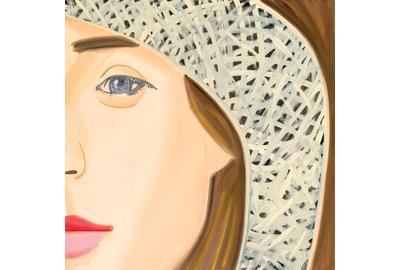 Alex Katz Straw Hat