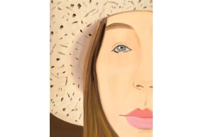 Alex Katz Straw Hat