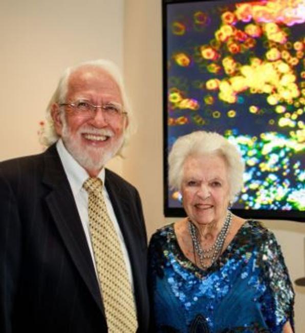 Jim Rauth and Alice Weston at the Cincinnati Art Museum’s 2017 Cincinnati Art Award presentation on April 26.