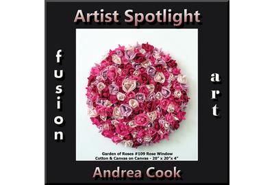 Andrea Cook Wins an "Artist Spotlight" Solo Art Exhibition www.fusionartps.com