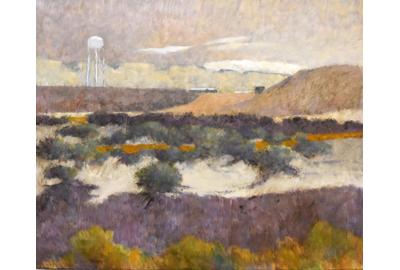 Andy Taylor, "Govt Property," oil on linen, 33" x 40"