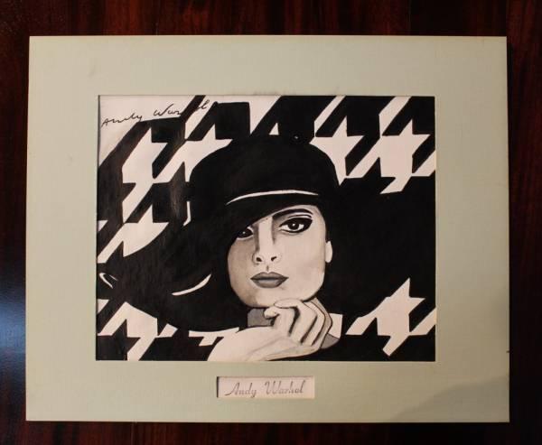 This stylized rendering of the French fashion icon, done by the renowned pop artist Andy Warhol, sold for $247,000 at an auction held August 8th.