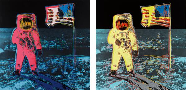 Andy Warhol’s "Moonwalk", 1987 (estimated at $200,000 - $300,000) is one of the highlights from Phillips' upcoming Evening Editions auction, with online bidding available on Invaluable.com.