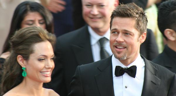 Angleina Jolie and Brad Pitt, 2009.