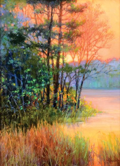 "Golden Sundown" by Anne Bridge