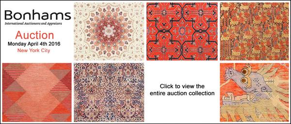 Bonhams Auction Features Nazmiyal Antique Rugs