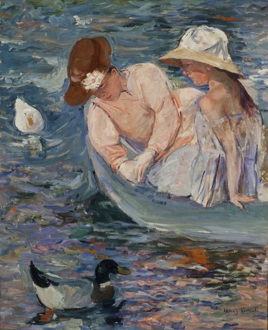 Mary Cassatt, Summertime, 1894, oil on canvas, 39 5/8 x 32 in.  (100.6 x 81.3 cm), Terra Foundation for American Art, Daniel J.  Terra Collection, 1988.25