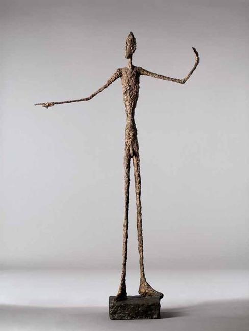 Pointing Man’ by Alberto Giacometti