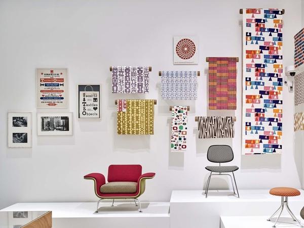 Alexander Girard.  View of exhibition at Vitra Design Museum, room 2, 2016.  Photo © Vitra Design Museum, Mark Niedermann.  