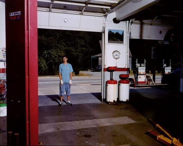 Tina Barney (American, b.  1945), The Garage, 2005, chromogenic color print, Museum purchase with funds from the James Art Acquisition Fund, 2014.6