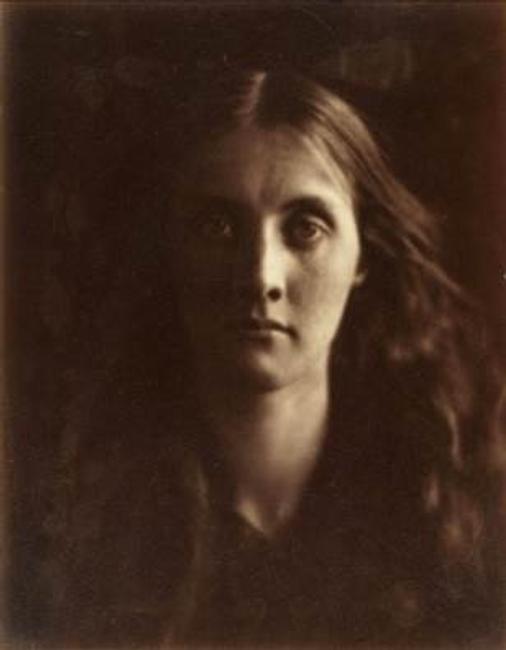 Julia Jackson, 1867, Julia Margaret Cameron (British, 1815-1879), Albumen print from wet collodion negative; 26.4 x 20.8 cm.  The Cleveland Museum of Art