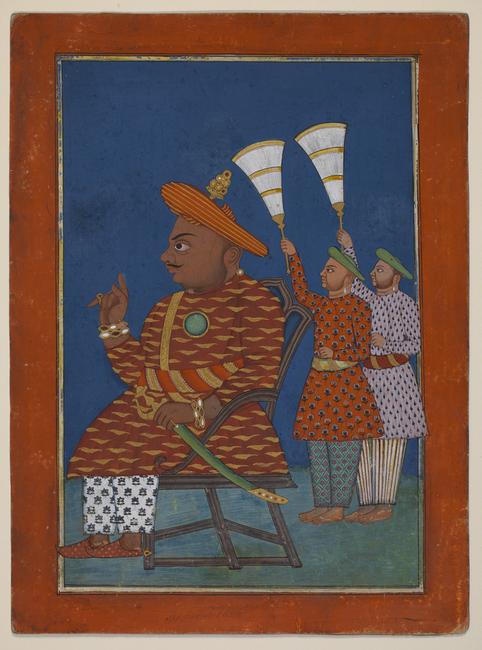 From Oliver Forge and Brendan Lynch: South Indian portrait of Tipu Sultan (1750-99), c.  1825 