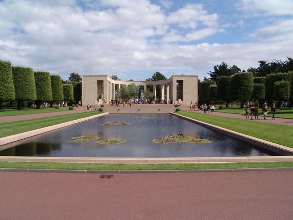 American cemetary - Omaha Beach, France.