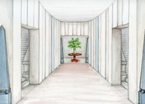 Rendering of Spring Show NYC Entrance at Park Avenue Armory.