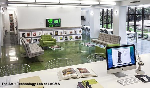 The Art + Technology Lab at LACMA.