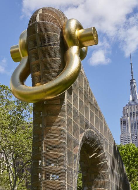 Martin Puryear, Big Bling, 2016 Photo: Yasunori Matsui