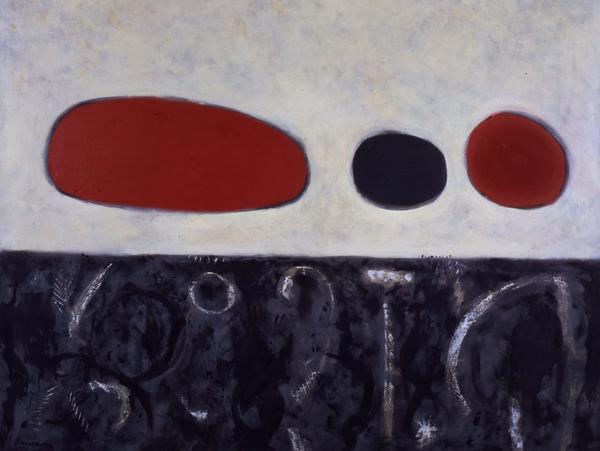 Adolph Gottlieb, Sea and Tide, 1952, oil on canvas, 60 x 72”, ©Adolph and Esther Gottlieb Foundation/Licensed by VAGA, New York, NY