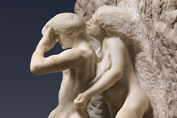 Auguste Rodin (French, Paris 1840-1917 Meudon), Orpheus and Eurydice, modeled probably before 1887, carved 1893, marble.  The Metropolitan Museum of Art, Gift of Thomas F.  Ryan, 1910