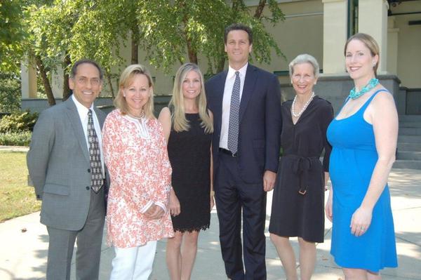 Left to right: Show manager Frank Gaglio, Deborah Royce, Tiffany Burnette, Don Casturo, Anne Niemeth and Roxanne Vanderbilt.