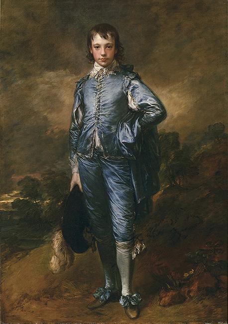 The Blue Boy, (ca.  1770), Thomas Gainsborough (1727–1788), oil on canvas, 70 5/8 x 48 3/4 in.  The Huntington Library, Art Collections, and Botanical Gardens