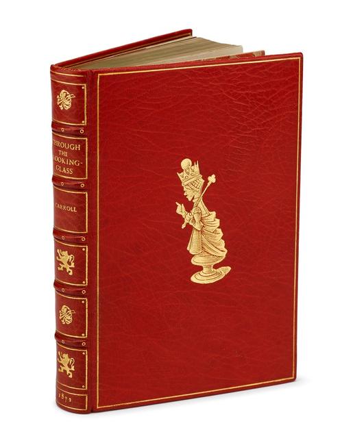 Lewis Carroll.  Through the Looking-Glass.  London, 1872.  1st edition, 1st issue.  Presentation copy with autograph letter signed.  Bound by Bayntun Riviere with original binding preserved.  $5,000-8,000