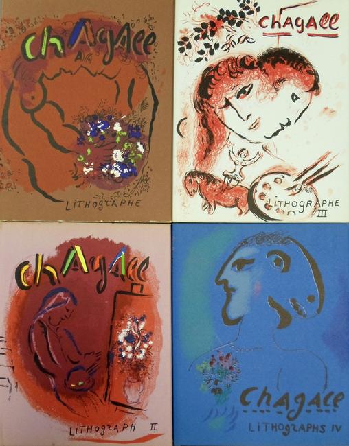 Marc Chagall Lithographs, volumes 1-4 of Chagall's catalogue raisonné of lithographs.  