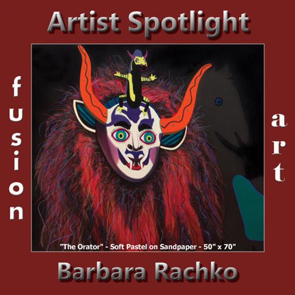 Barbara Rachko is Fusion Art's Traditional Artist Spotlight Winner for October 2018 www,fusionartps.com