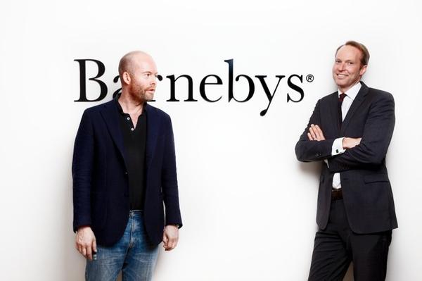 Barnebys co-founders Christopher Barnekow (left) and Pontus Silfverstolpe founded the firm in 2011.