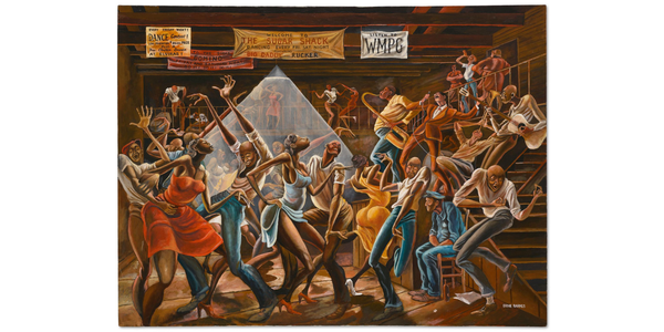 The Sugar Shack by Ernie Barnes set a new record, selling for $15.2 Million, 76 times its high estimate.