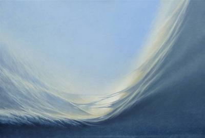 Bekir Smolski,Oceans,Oil on Canvas,26''x28.5''