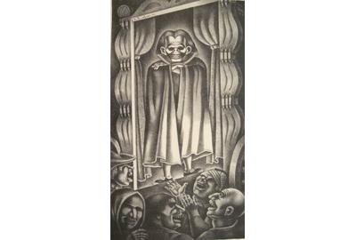 The Man Who Laughs, 1939, lithography