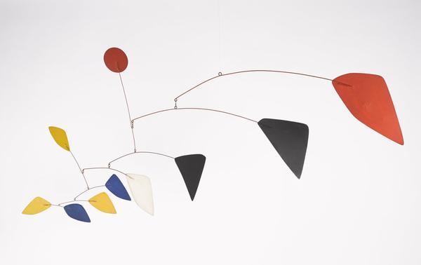 ALEXANDER CALDER (1898-1976) Maripose 1960 30 x 67in.  Est.  $1,200,000-1,600,000