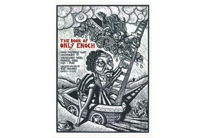 Jay Bolotin (b.  1949) United States, Title Page from The Book of Only Enoch, 2011-15, woodcut and relief etching, Gift of Kevin Ott and Museum Purchase: Anonymous Gift in memory of Helen Pernice, 2015.15:1, Copyright 2015 Jay Bolotin