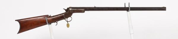 1864 J.M.  Stevens & Co.  presentation rifle engraved “from Buffalo Bill to Night-Hawk & Broncho Bill” and one of J.M.  Davis’s prized possessions ($18,125).