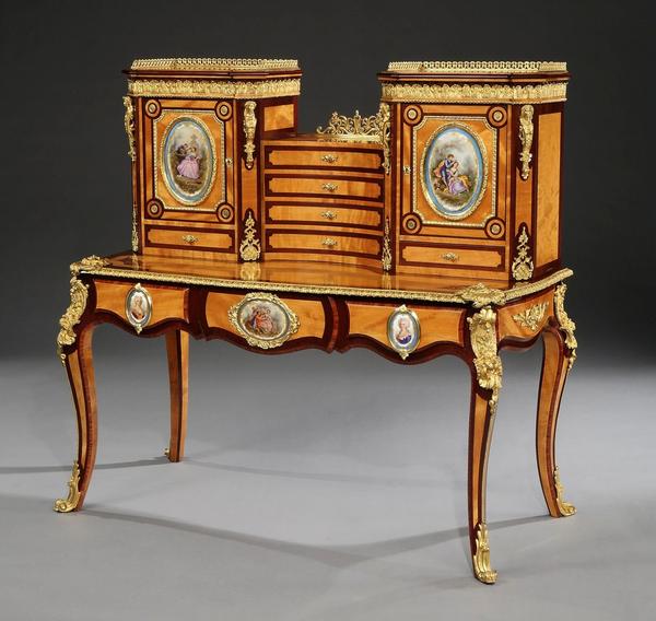 Bonheur du Jour cabinet by Holland & Sons c.1860