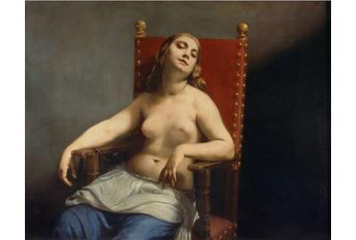 Guido Cagnacci (1601–1663), Italy, The Death of Cleopatra, circa 1660–62, oil on canvas, Pinacoteca di Brera, 2341