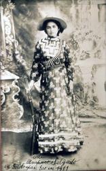 Sara Castrejón, Colonel Amparo Salgado, Teloloapan, 1911, gelatin silver print, Courtesy of the Consuelo Castrejón Family, Acapulco, Mexico