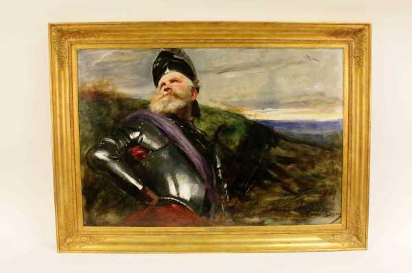 This original painting by French artist Charles Durand (1837-1917) will be auctioned Jan.  4-5.