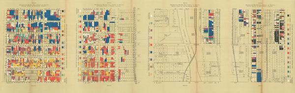 Chicago Wage Maps from the Hull House Maps and Papers Series, 1895