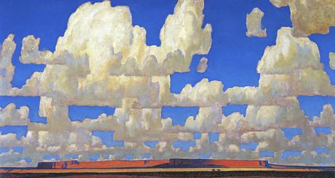 Maynard Dixon, Cloud World, 1925, oil on canvas; Courtesy of Adrienne Ruger Conzelman.