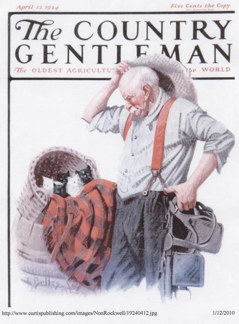 Magazine Cover: The Country Gentleman, April 12, 1924