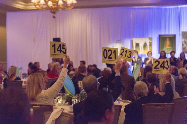  More than 200 guests raised funds for student scholarships through a silent auction and spirited live auction of juried paintings and sculpture donated by LCAD alumni, faculty and students at LCAD Collector's Choice gala.