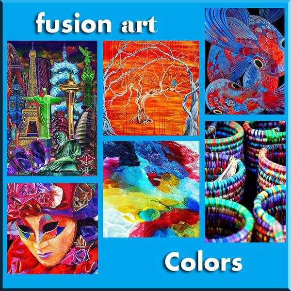 "Colors" International Online Juried Art Exhibition Opened March 1, 2017 www.fusionartps.com