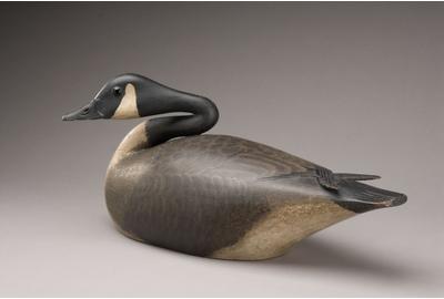 Nesting Canada Goose by A.  Elmer Crowell (1862-1952), East Harwich, MA, c.1900-1912, estimate: $600,000-900,000, at Copley's July 15-16 auction