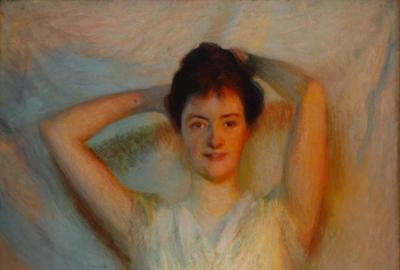 Edmund Tarbell's "An Opal" sizzled up to six-figures at Copley auction